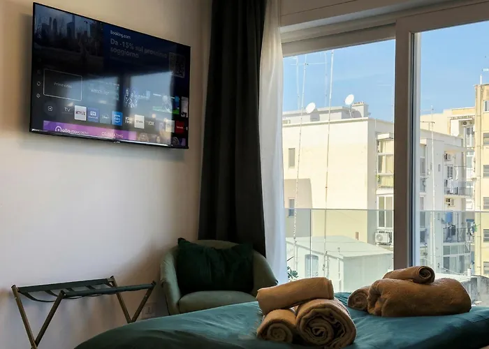 Vallonea Attico Terrazzato A 10 Min Dal Lungomare Bari