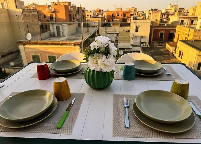 Vallonea Attico Terrazzato A 10 Min Dal Lungomare Apartamento